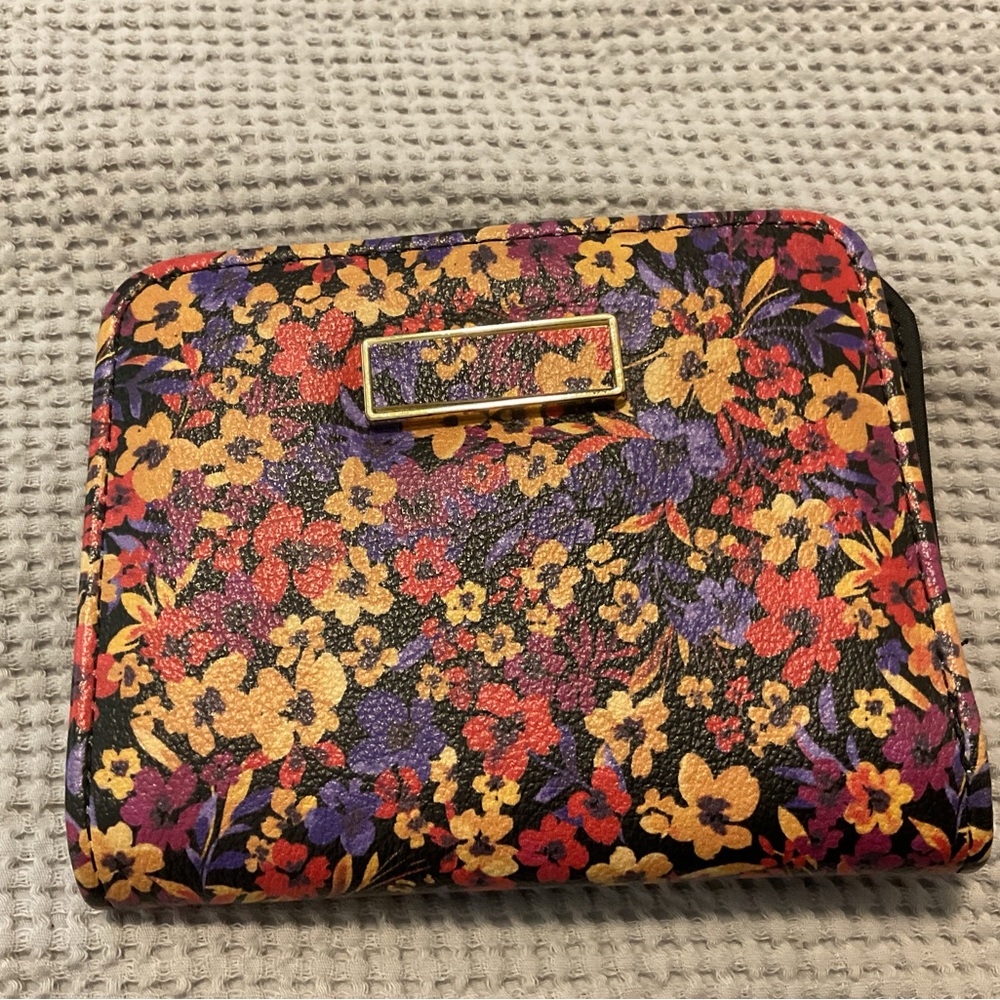 Sharon Small Twofold Floral Wallet